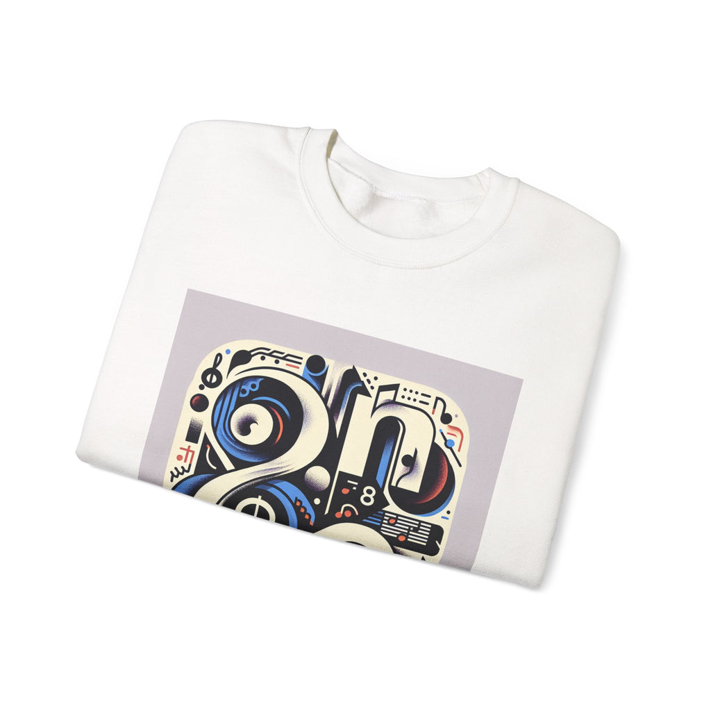 Artistic Unisex Crewneck Sweatshirt with Unique Graphic Design, Cozy Layer, Gift for Art Lovers, Trendy Streetwear, Perfect for Fall